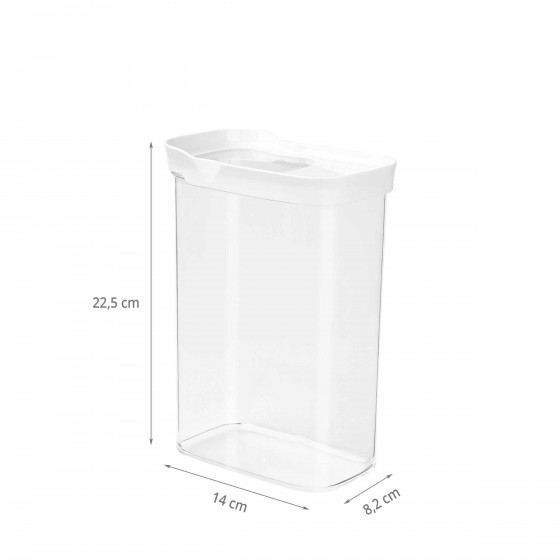 Boîte de rangement alimentaire coulissante 2,2 litres