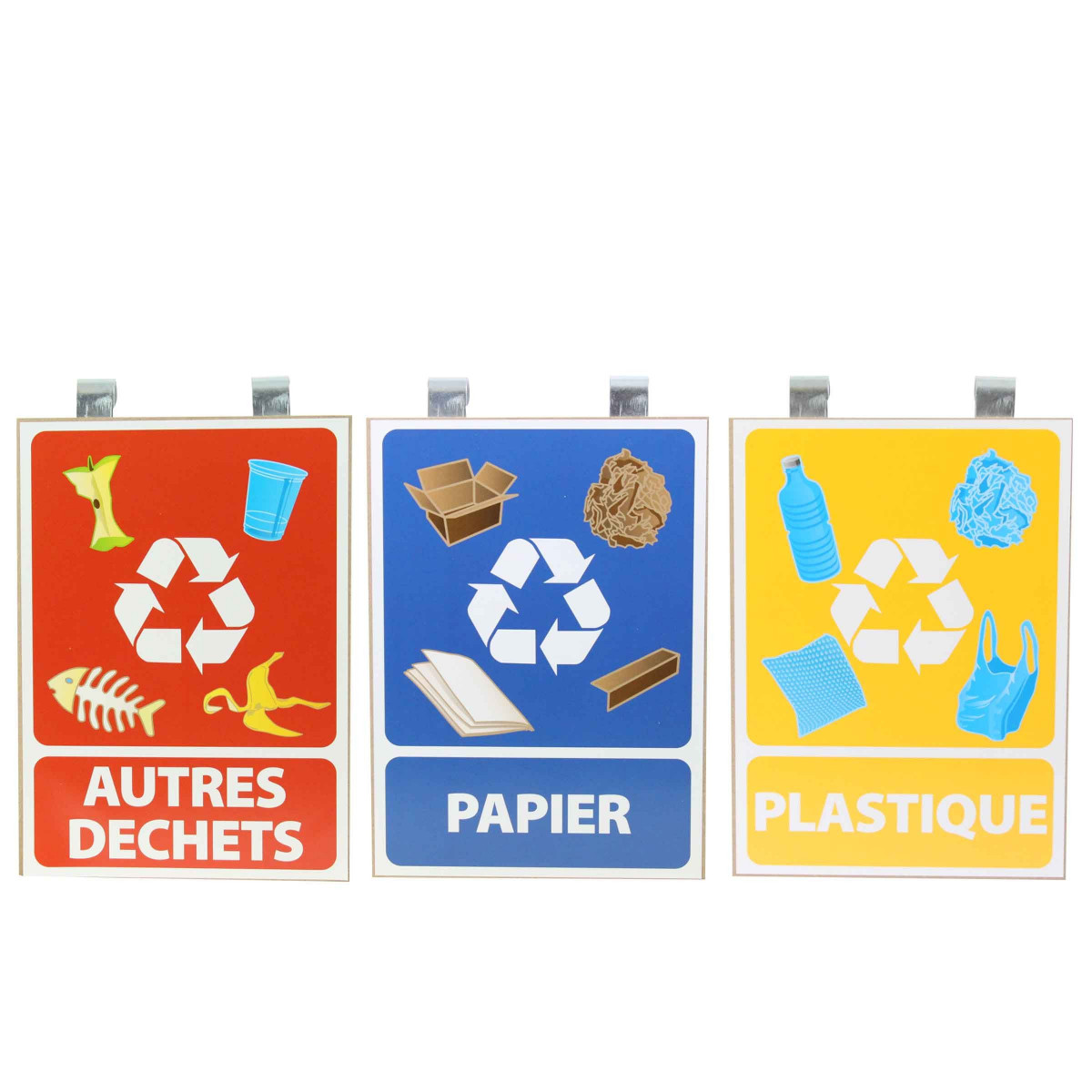 3 sacs pour tri sélectif - Recyclage - ON RANGE TOUT