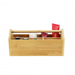 Rangement maquillage en bois