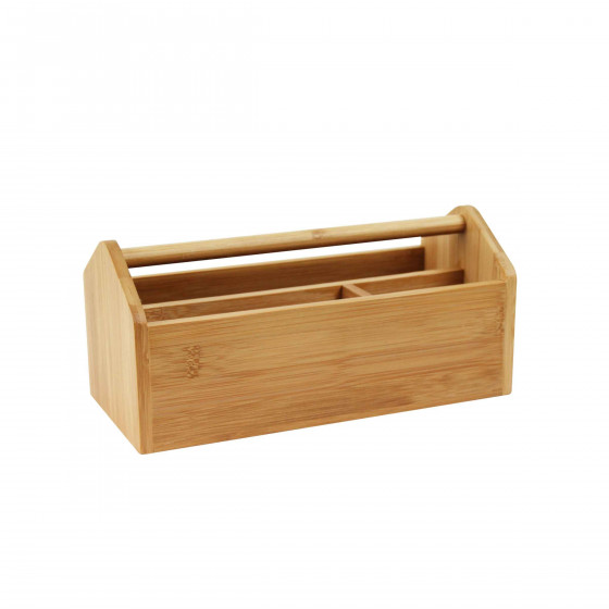 Rangement maquillage en bois