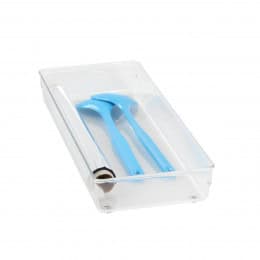 Organisateur XL rectangulaire en acrylique pour tiroirs