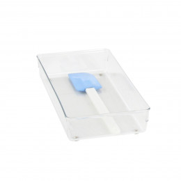 Organisateur L rectangulaire en acrylique pour tiroirs