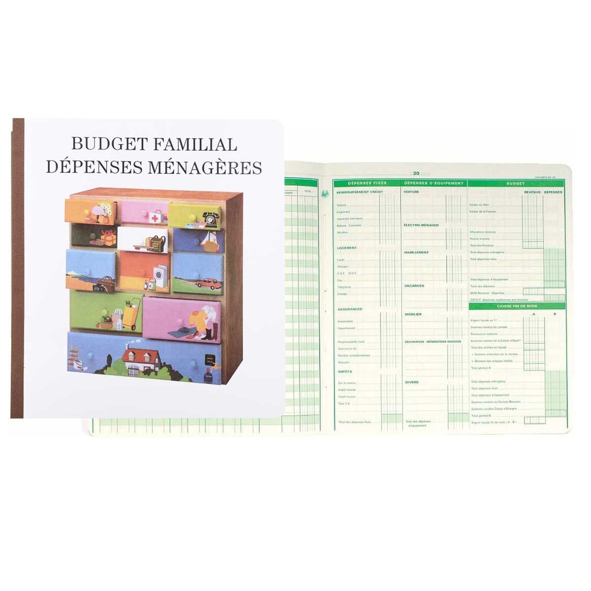 Cahier Budget Familial: Planificateur Budget Familial, cahier de compte  familial, organisateur familial