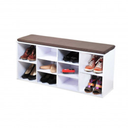 Banc de rangement pour chaussures