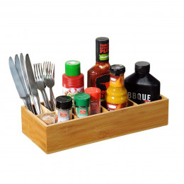 Plateau de rangement pour assaisonnement barbecue