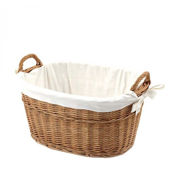 Panier à linge propre avec coton