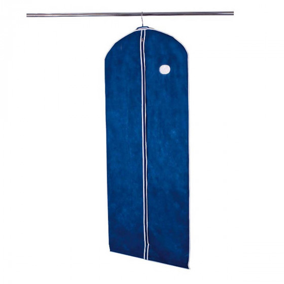 Housse pour vêtements en intissé respirant bleu L