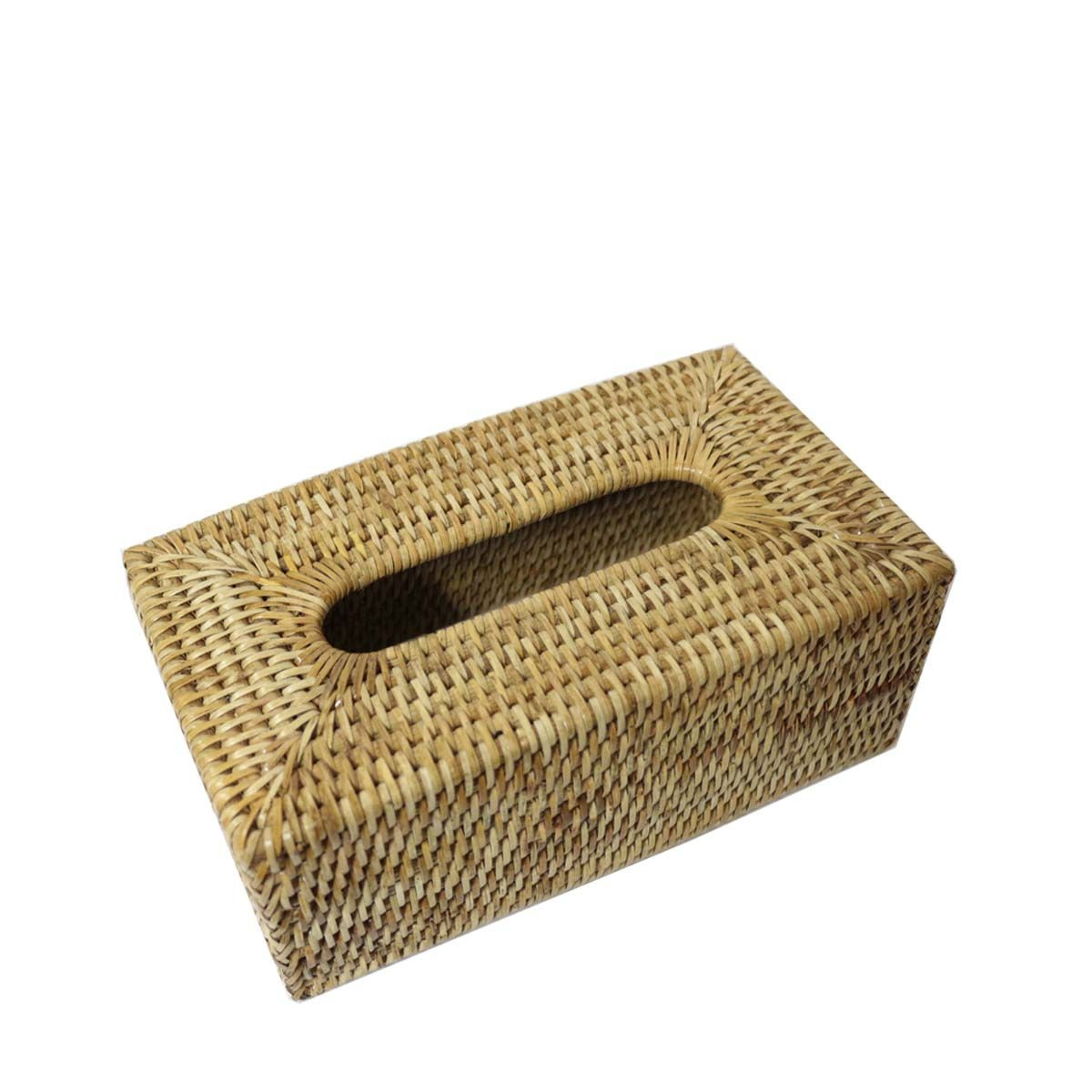 Boîte à mouchoirs en bambou - ON RANGE TOUT