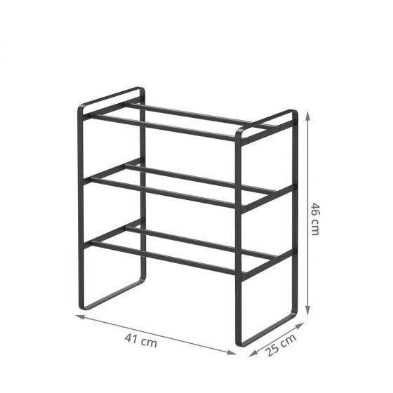 Étagère à chaussures extensible 3 étages
