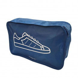 Housse de voyage bleue pour sneakers