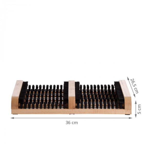 Paillasson en bois pour bottes