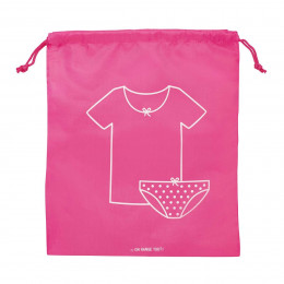 Pochette rose pour sous-vêtements fille