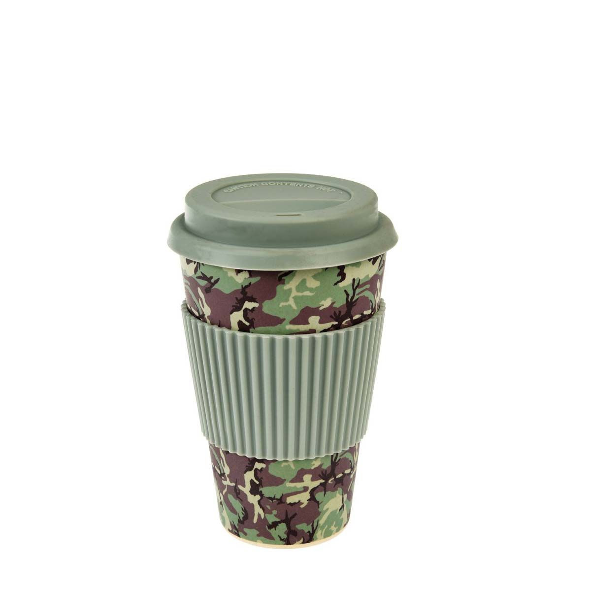 Mug En Bambou Camouflage - 400 Ml - ON RANGE TOUT