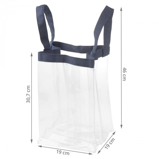 Sac pour 4 bouteilles transparent