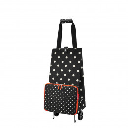 Sac de courses à roulettes pliable