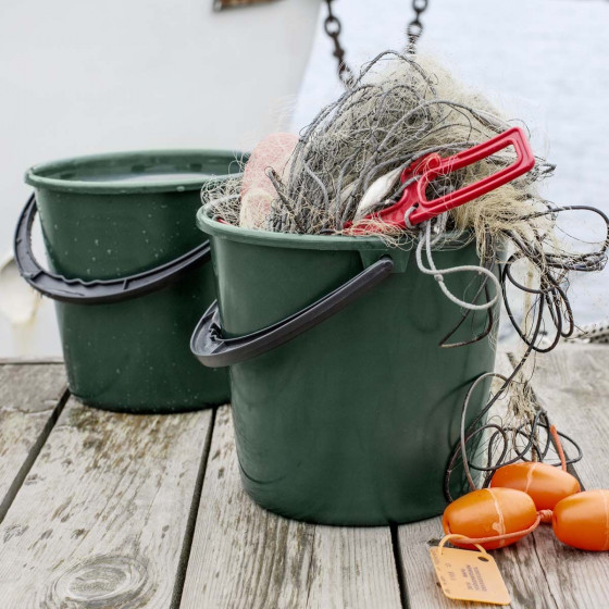 Seau de ménage en plastique recyclé 10 litres