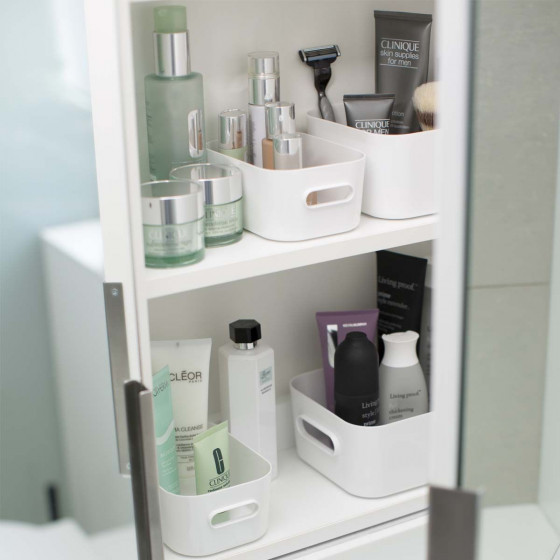 Bac de rangement blanc M Bac de rangement blanc M