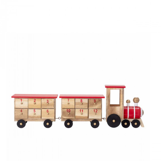 Calendrier de l'Avent train