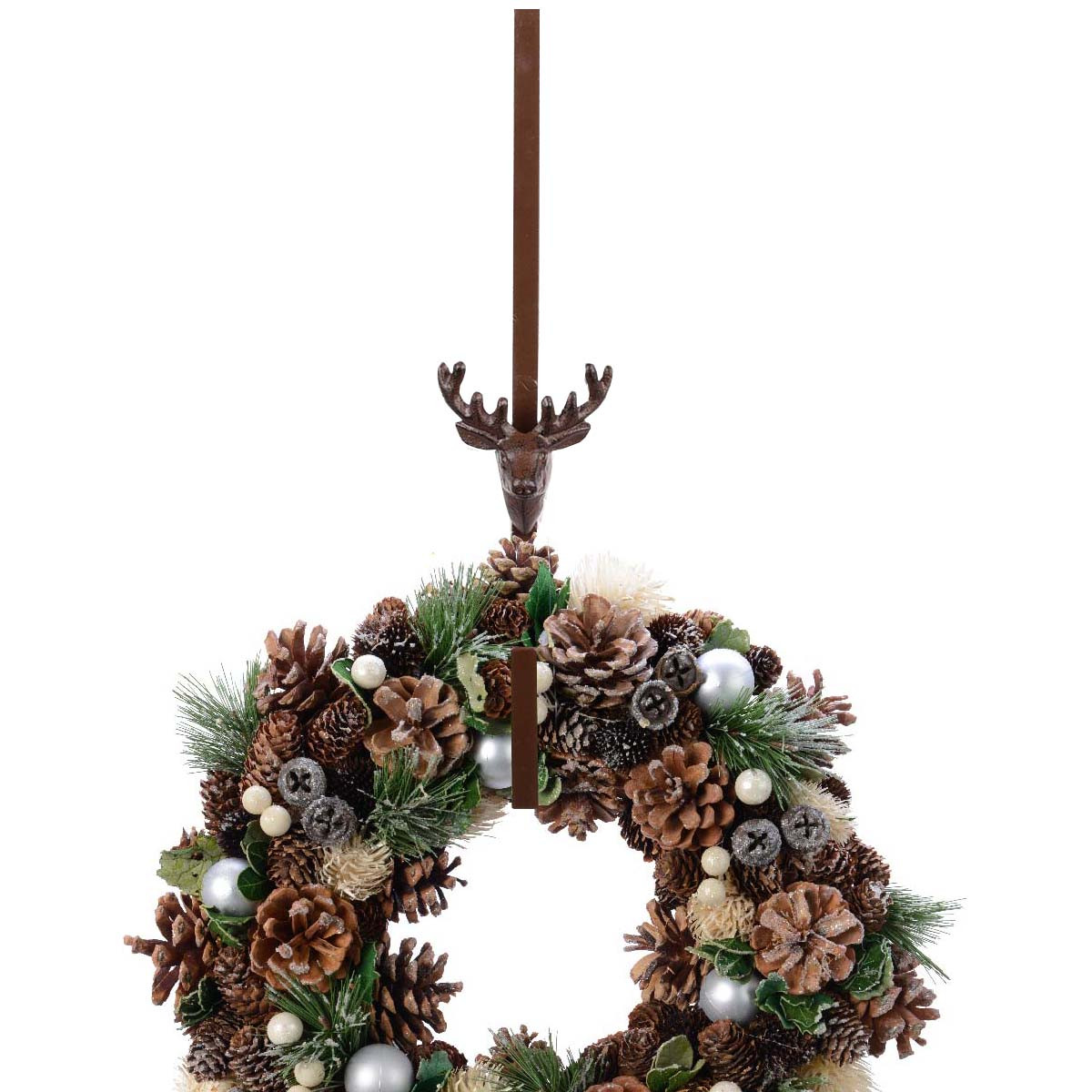 Décoration de Noël au crochet, couronne de Noël, accent de porte,  décoration de maison -  France