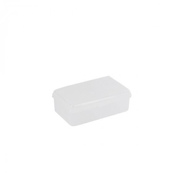 Boîte en plastique transparent à 7 compartiments (XS)
