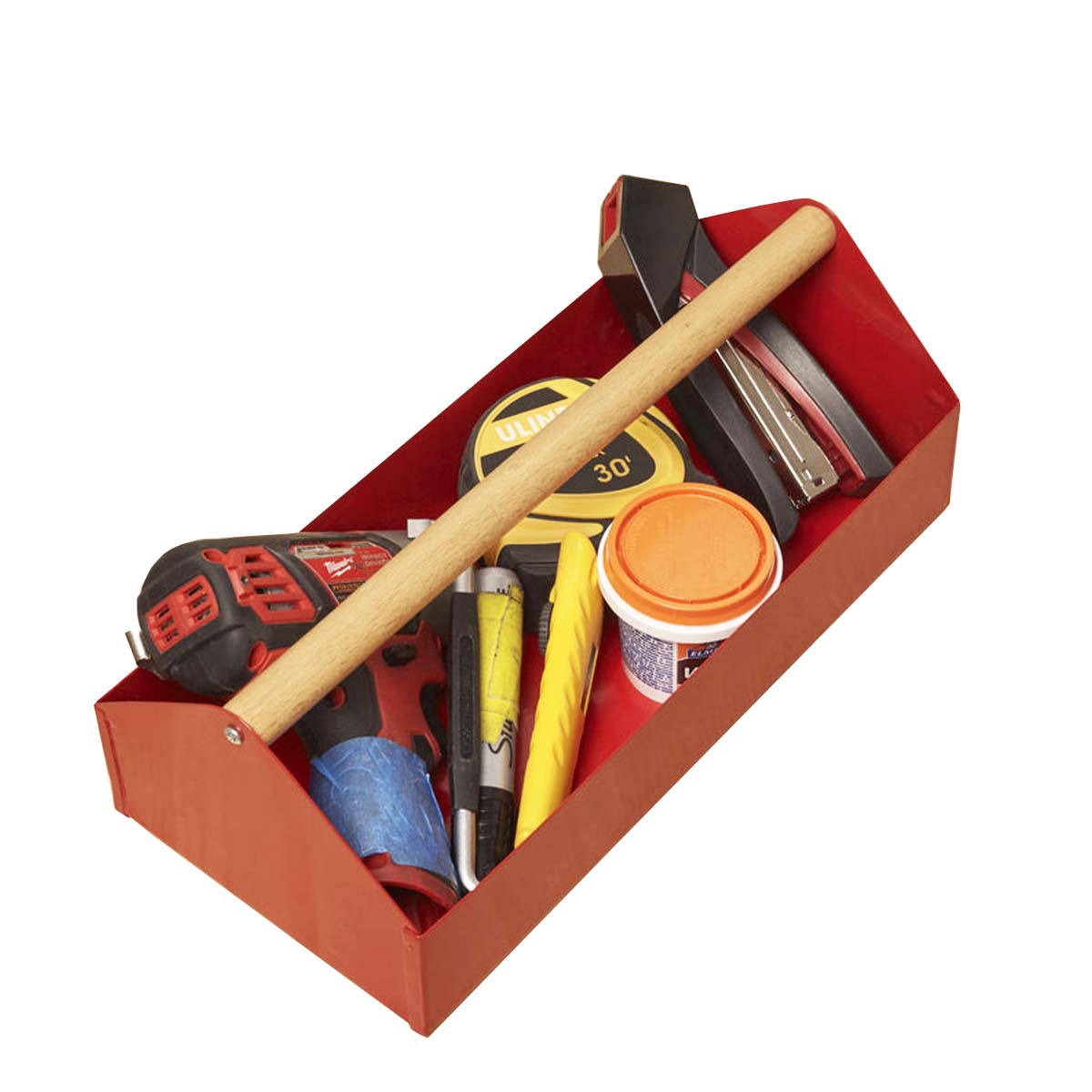 Caisse à outils - 3 tiroirs - rouge