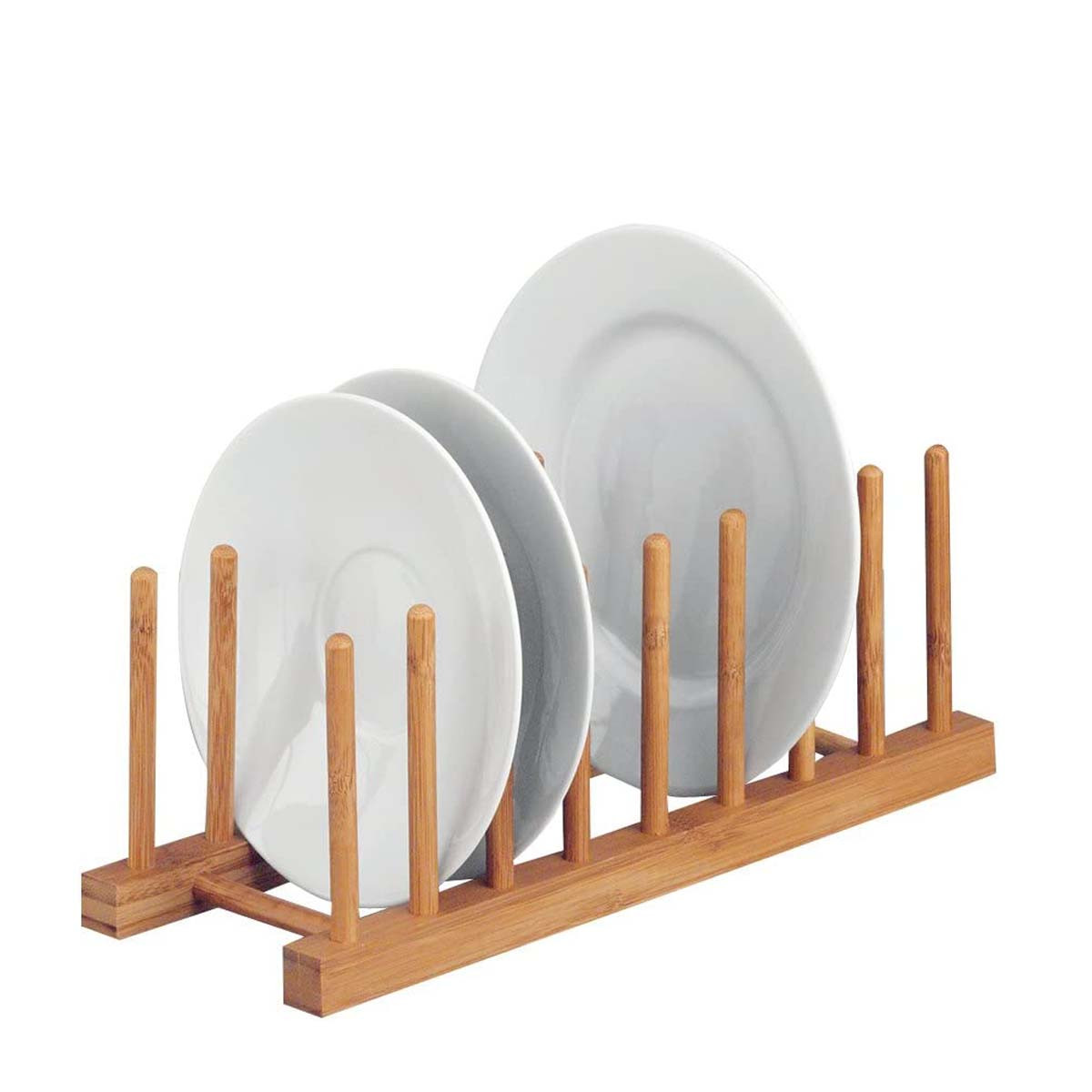 Range assiette blanc - rangement vertical vaisselle - ON RANGE TOUT