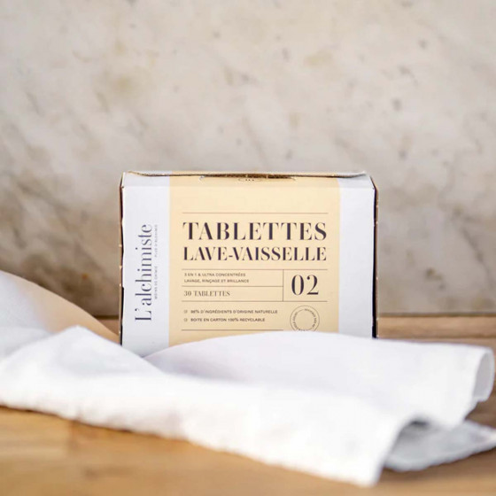 30 tablettes pour lave-vaisselle écologiques