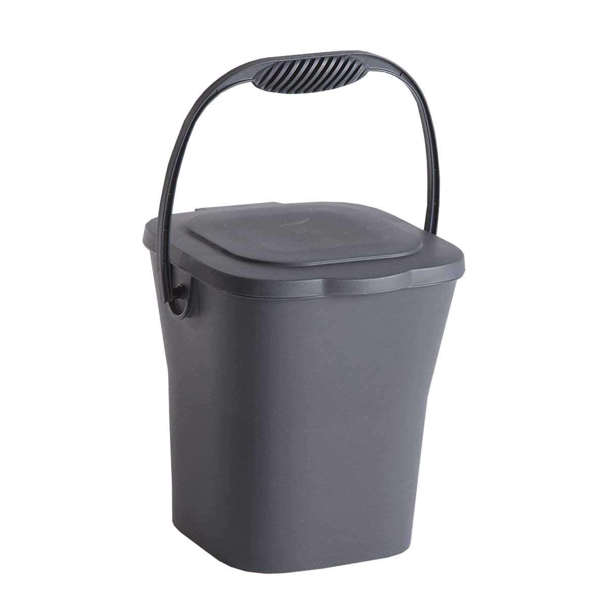 Seau à compost, 6 litres, pour les déchets organiques quotidiens dans la  cuisine