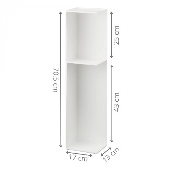 Colonne de rangement pour WC