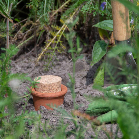 Olla à enterrer en terre cuite