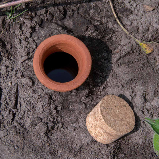 Olla à enterrer en terre cuite
