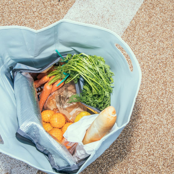 Sac cabas pour vélo réfléchissant