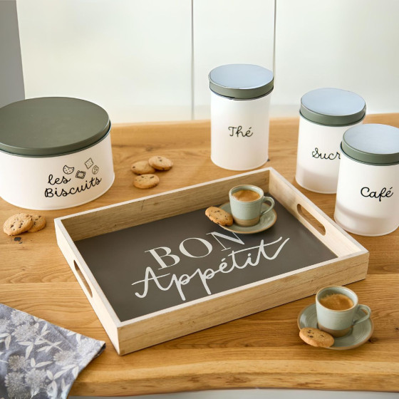 Boîte à café en métal