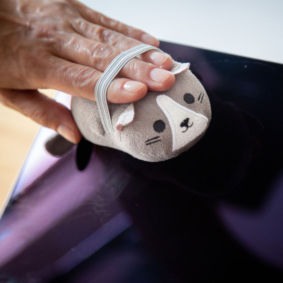 Microfibre amusante pour écran d'ordinateur