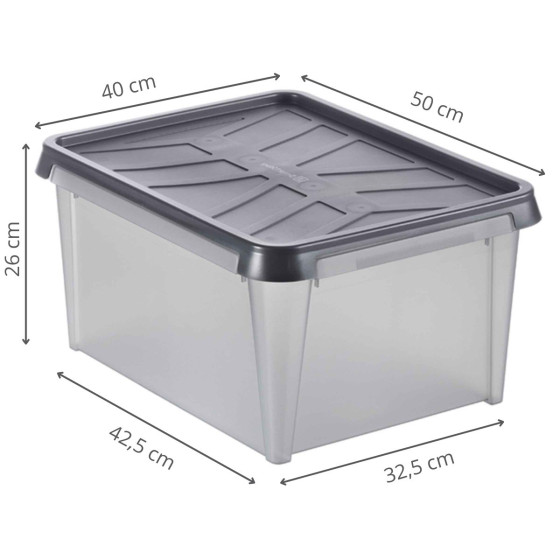 Boîte de rangement étanche 33 litres