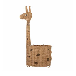 Panier de rangement mural girafe