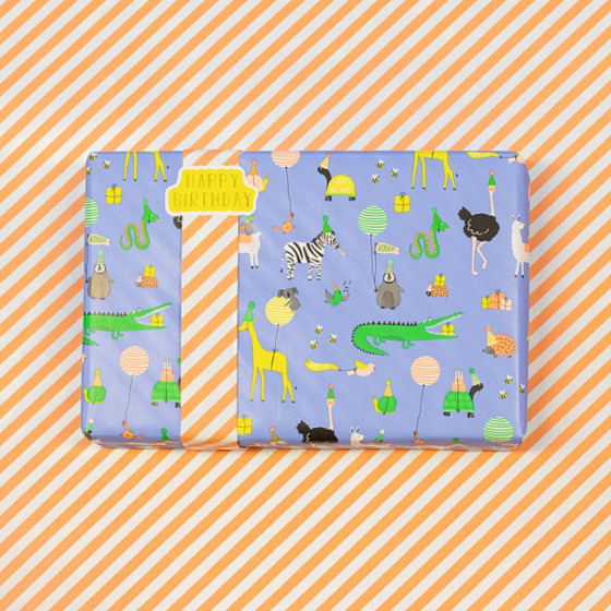 Papier cadeau amusant pour enfant