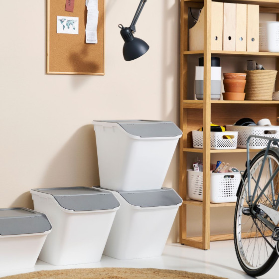 Bac de tri superposable 51 litres
