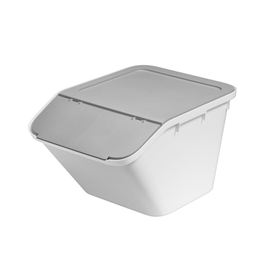 Bac superposable en plastique recyclé 37 litres