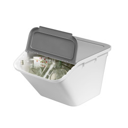Bac superposable en plastique recyclé 37 litres