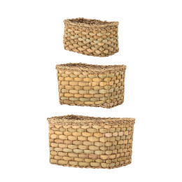 Set de 3 petits paniers de rangement