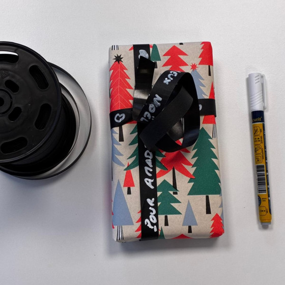 Bobine de ruban ardoise