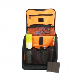 Trousse de toilette noire à suspendre