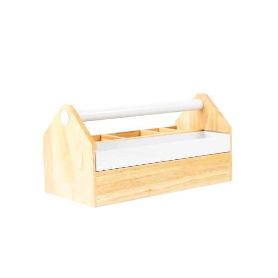 Rangement bijoux et maquillage en bois