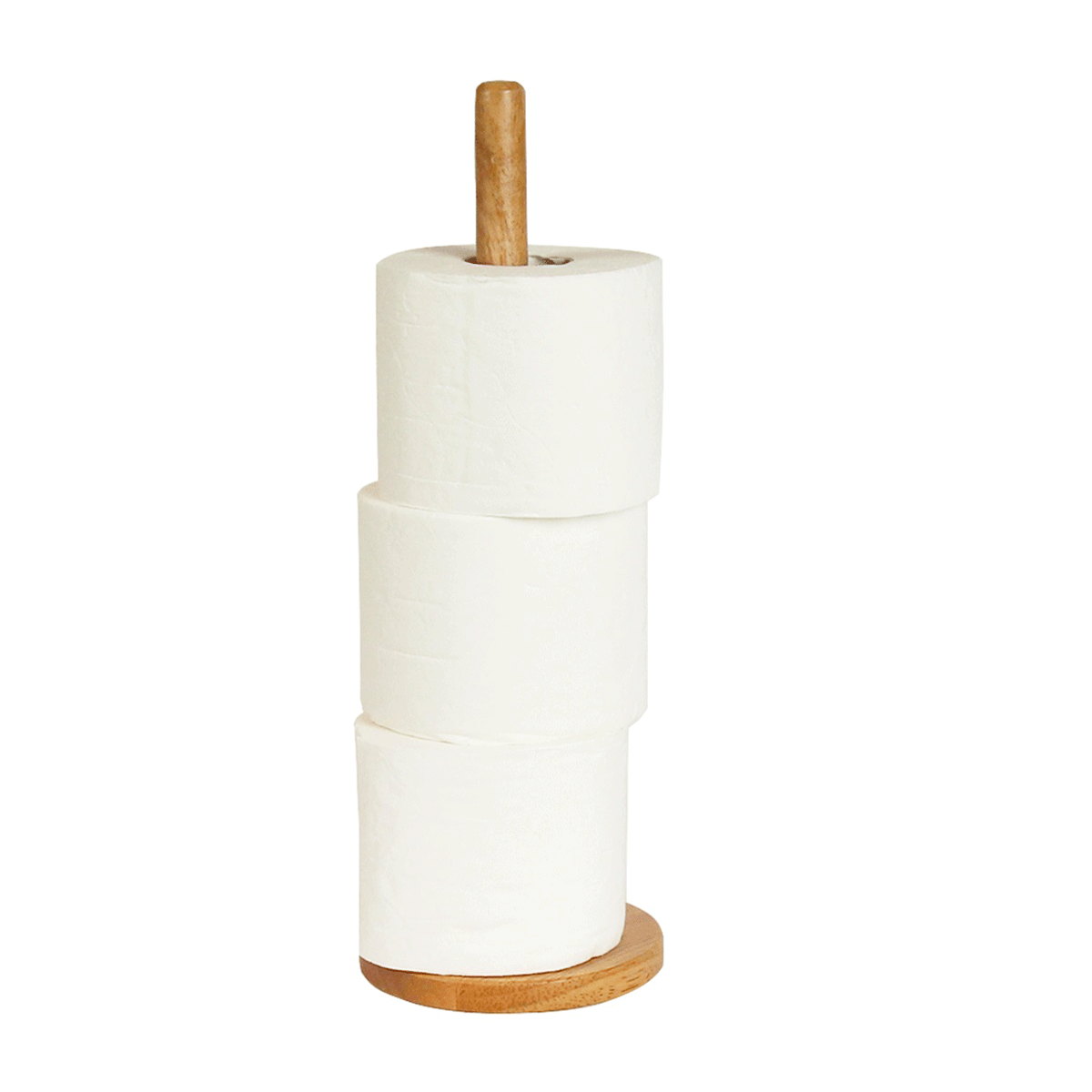 Porte papier toilette à ventouse - Blanc - ON RANGE TOUT