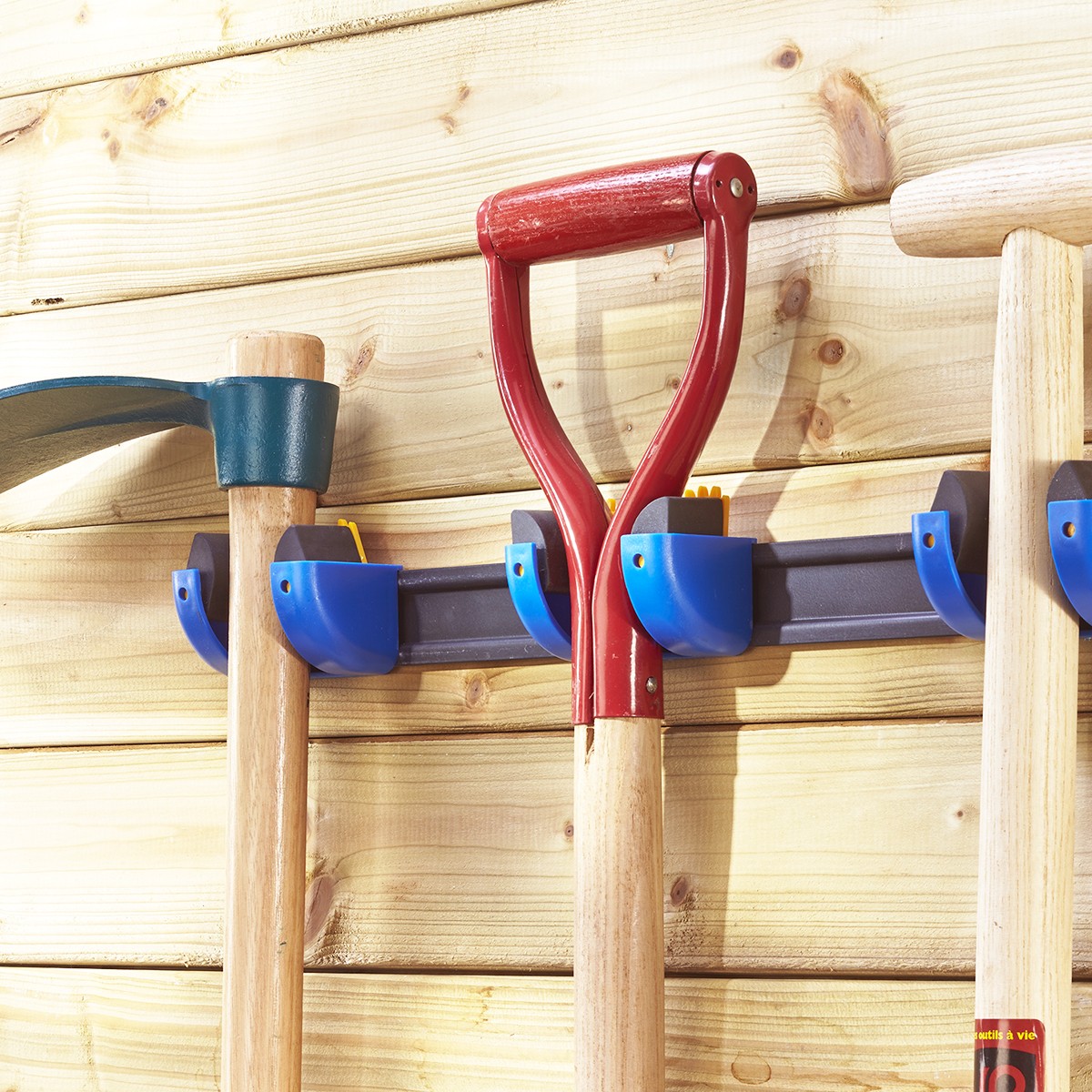 Support de fixation murale pour outils et balais