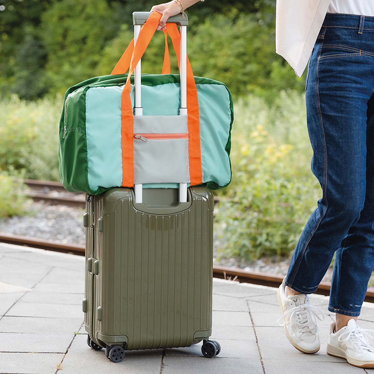 Sac de voyage pliable et compact
