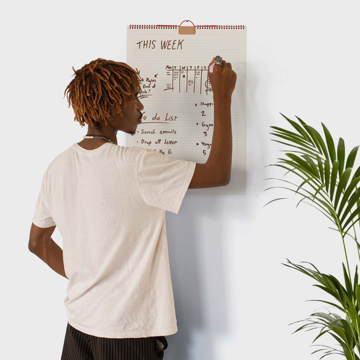 Cahier mural A2 à suspendre