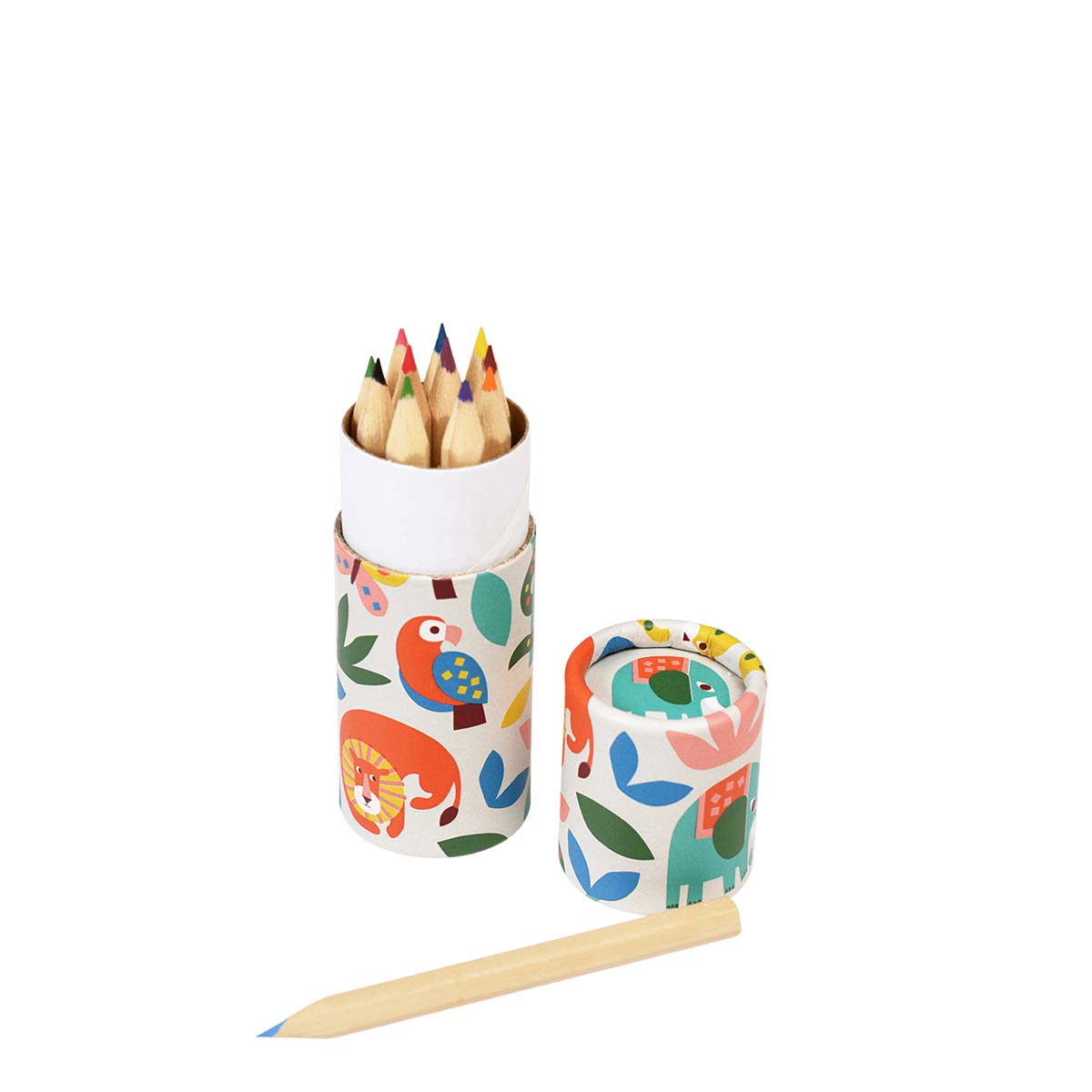 Porte-crayon multicolore en bois, Pot à crayons, jouet d