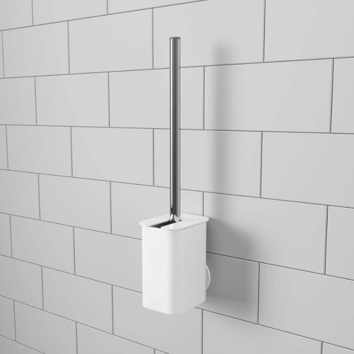 Brosse de toilette murale